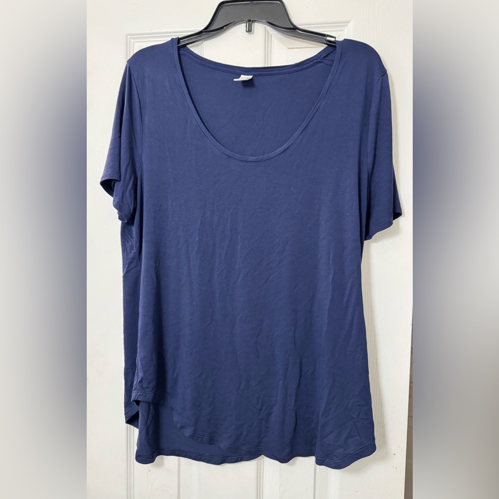 Old Navy Navy Blue Short Sleeve Tee